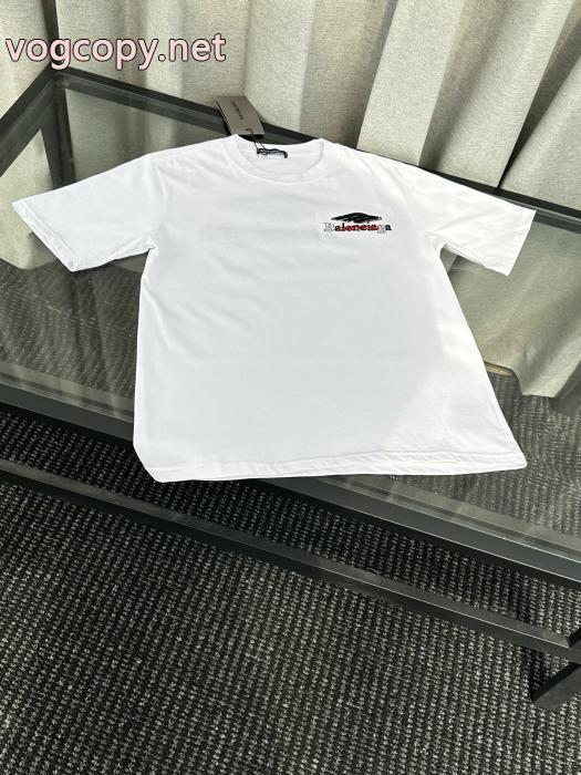 スーパー コピー 販売高品質で綺麗 安いの原因に 優しい印象を与えてくれ半袖TシャツBALENCIAGA_0_1