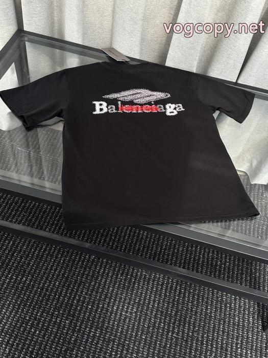 スーパー コピー 販売高品質で綺麗 安いの原因に 優しい印象を与えてくれ半袖TシャツBALENCIAGA_0_4