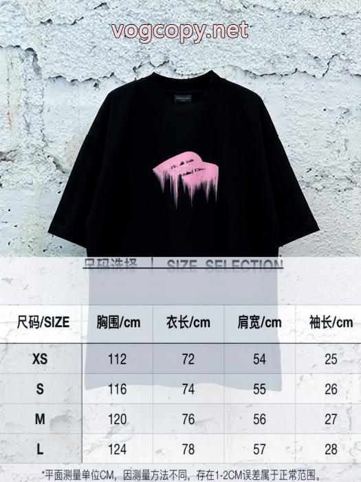 BALENCIAGA新作愛用セレブ多数 お得最新作 送料無料人気ブランド 品 スーパー コピー半袖Tシャツ_0_0