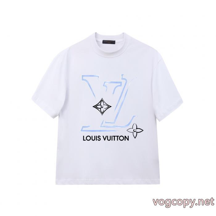 LOUIS VUITTON期間限定特別価格 新作限定 在庫処分SALEブランド 激安半袖Tシャツ_0_0