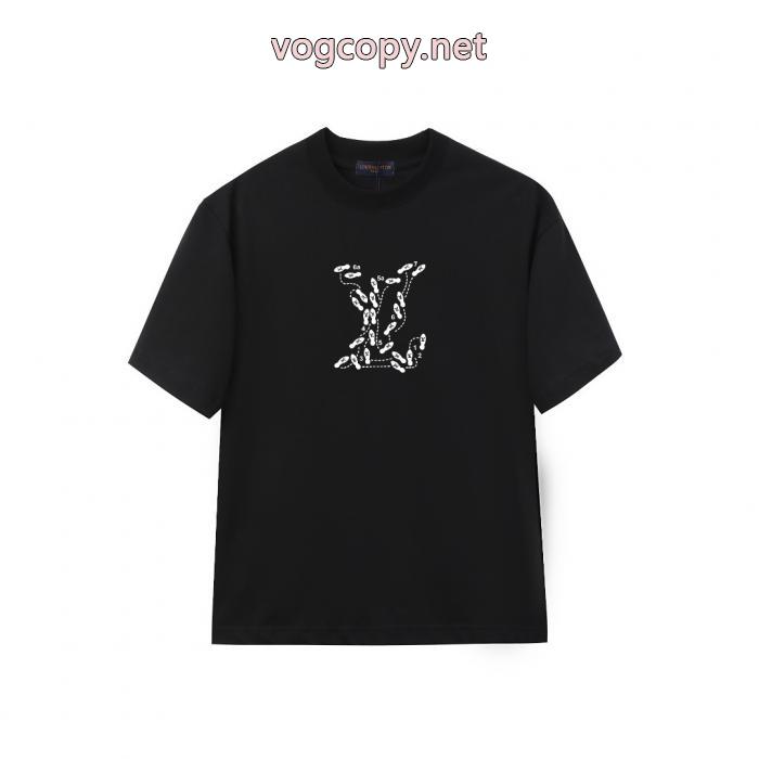 圧倒的な存在感 今っぽさ人気定番品 大容量LOUIS VUITTON半袖Tシャツ偽 ブランド 販売_0_2
