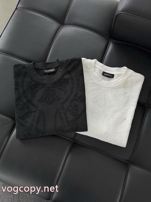 半袖Tシャツ抜群な通気性 2026年トレンドNO1 品質保証定番人気ブランド 通販店CHROME HEARTS_0_2