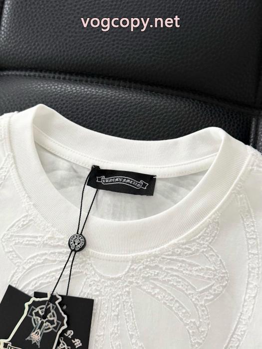 半袖Tシャツ抜群な通気性 2026年トレンドNO1 品質保証定番人気ブランド 通販店CHROME HEARTS_0_3
