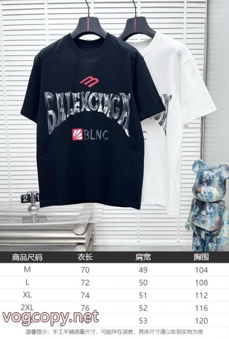 偽物 ブランド ショップBALENCIAGA高級感漂う 今GETしたい 雰囲気が違う半袖Tシャツ_0_0