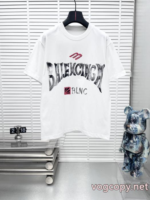 偽物 ブランド ショップBALENCIAGA高級感漂う 今GETしたい 雰囲気が違う半袖Tシャツ_0_1