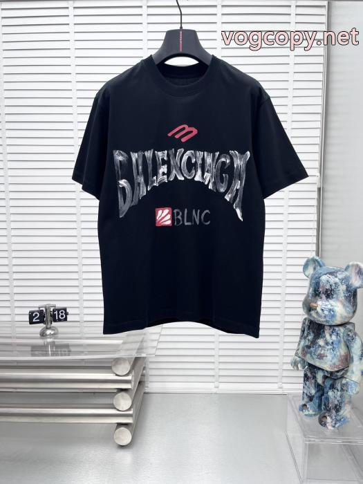 偽物 ブランド ショップBALENCIAGA高級感漂う 今GETしたい 雰囲気が違う半袖Tシャツ_0_2