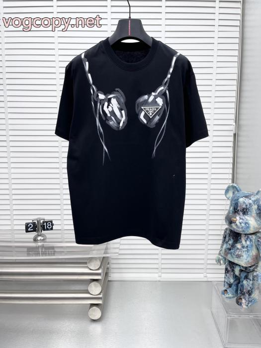 ブランド スーパー コピー半袖Tシャツ最新の2026アイテム 260％本物保証 今流行PRADA_0_4