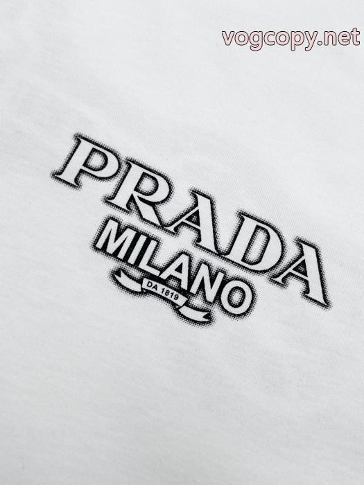 半袖Tシャツデザイン性の高い 激安即発 注目の一品激安 ブランドPRADA_0_1