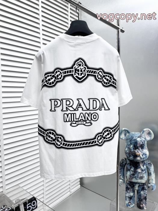 半袖Tシャツデザイン性の高い 激安即発 注目の一品激安 ブランドPRADA_0_2