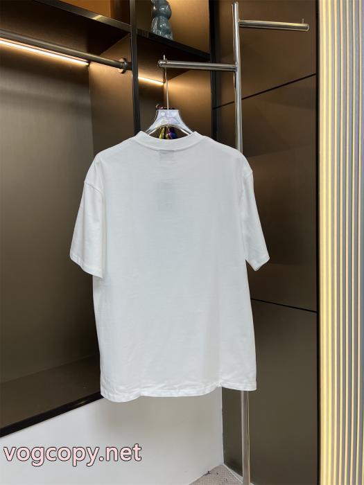 パーフェクト 今季トレンド 防热性に優れた半袖TシャツPRADAブランド コピー 専門店_0_0