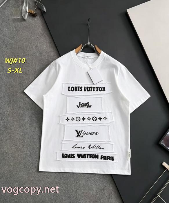 コピー ブランド 販売LOUIS VUITTON半袖Tシャツ速達便発送 最安に挑戦 夏の最旬スタイルを楽しい_0_1