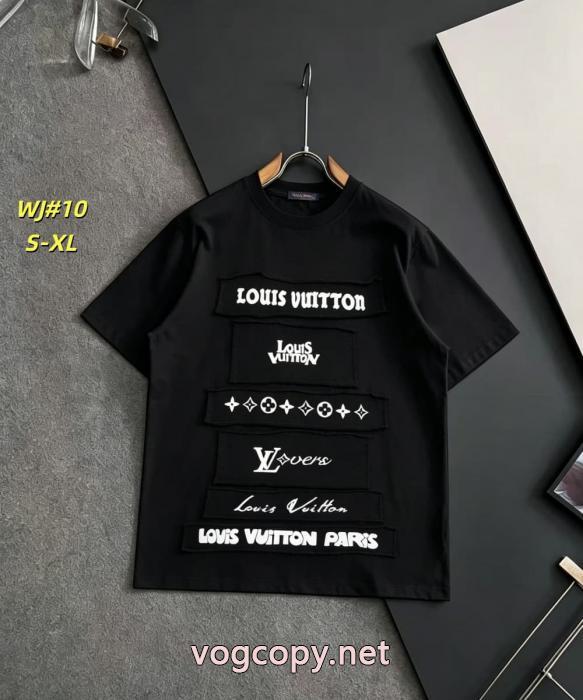 コピー ブランド 販売LOUIS VUITTON半袖Tシャツ速達便発送 最安に挑戦 夏の最旬スタイルを楽しい_0_4