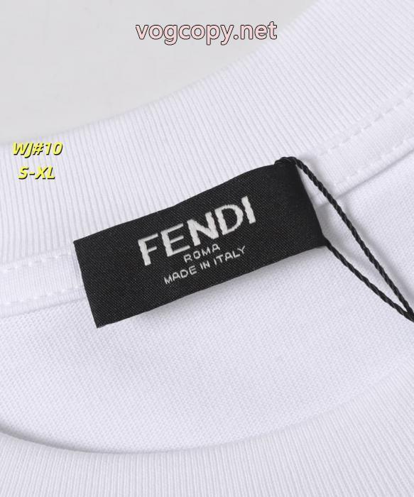 FENDI最新商品 高級感UP セレブ多数愛用スーパー コピー半袖Tシャツ_0_3