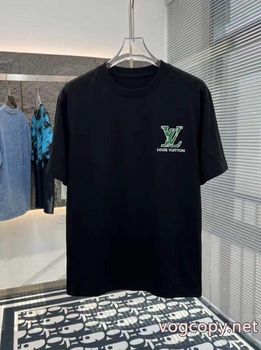 LOUIS VUITTON半袖Tシャツ個性的な美品 華やかに演出する 超激安アイテムブランド レプリカ_0_3