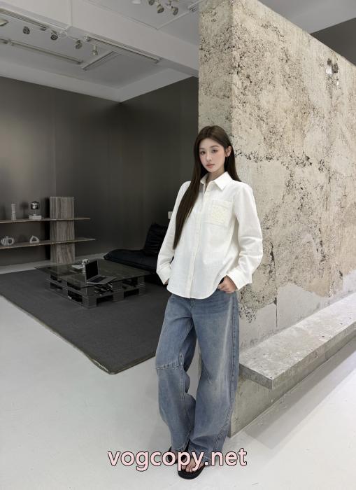 長袖シャツファッション度アップ 個性派  洗練されたLOEWE偽物 ブランド_0_5