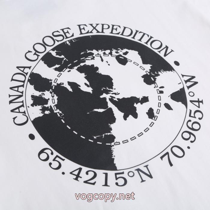スーパー コピー半袖Tシャツ話題性が高い クラシックな雰囲気のトップス 高級感を演出Canada Goose_0_1