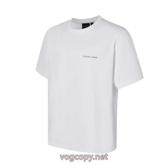 スーパー コピー半袖Tシャツ話題性が高い クラシックな雰囲気のトップス 高級感を演出Canada Goose_0_3