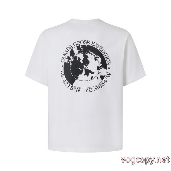 スーパー コピー半袖Tシャツ話題性が高い クラシックな雰囲気のトップス 高級感を演出Canada Goose_0_4