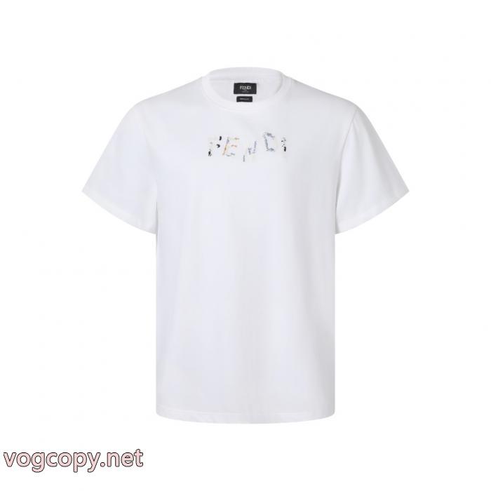 ブランド 激安FENDI品質保証定番 今年の大トレンド 洗練された雰囲気半袖Tシャツ_0_0