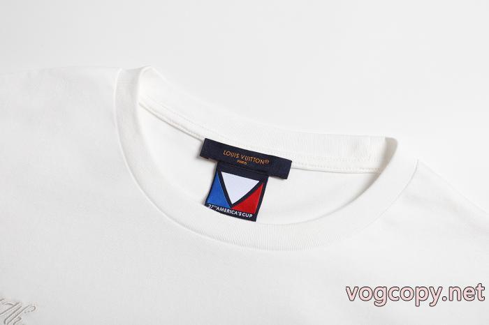 LOUIS VUITTON半袖Tシャツ数量限定 高い人気アイテム 春季新作品偽物 ブランド ショップ_0_2
