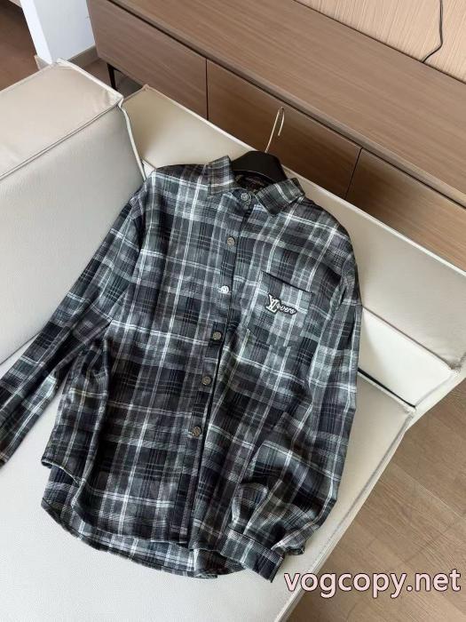 お洒落が人気新品 数量限定特価 爆買い新作登場長袖シャツコピー 商品 ブランドLOUIS VUITTON_0_1