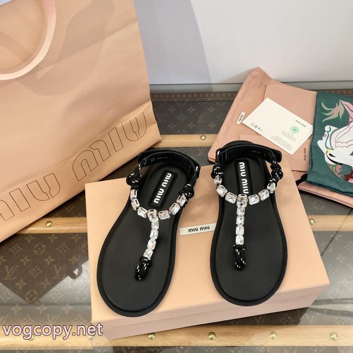 ブランド コピー 着払いMIUMIU 超目玉 大好評 定番人気商品サンダル._0_2