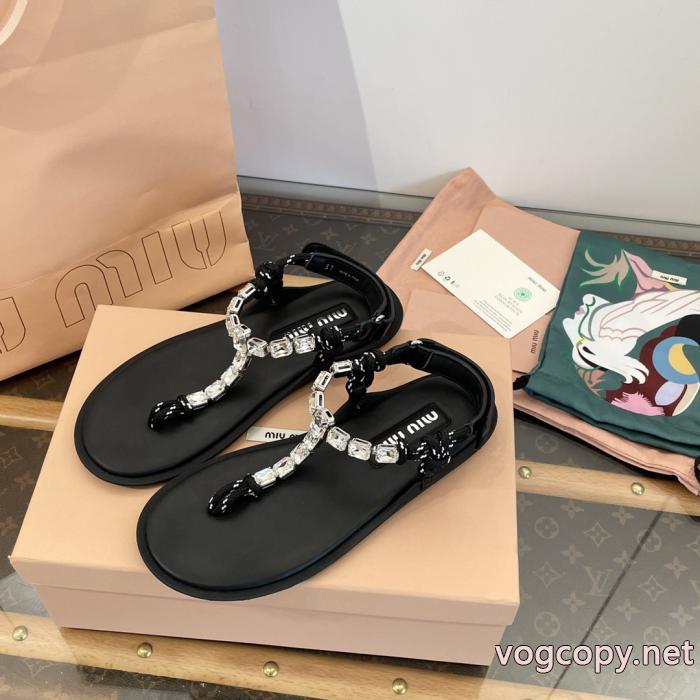 ブランド コピー 着払いMIUMIU 超目玉 大好評 定番人気商品サンダル._0_5