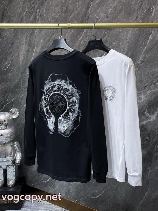 スーパー コピー抜群の着心地 人気定番 新作限定長袖TシャツCHROME HEARTS_0_1