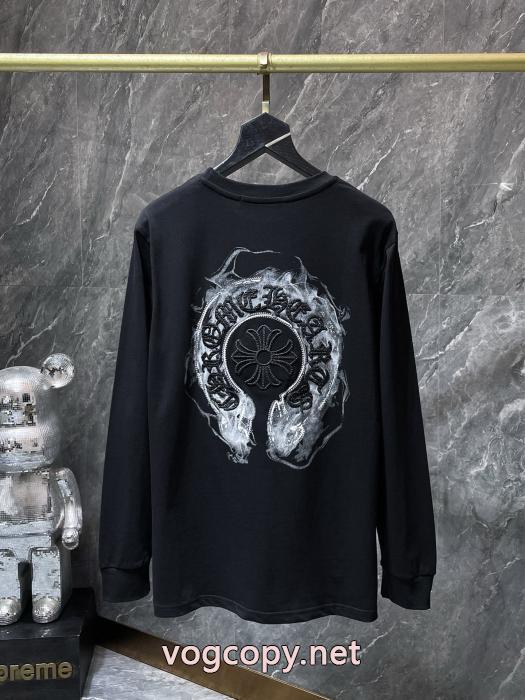スーパー コピー抜群の着心地 人気定番 新作限定長袖TシャツCHROME HEARTS_0_2