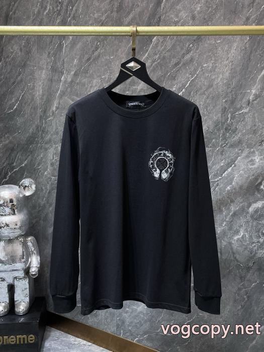 スーパー コピー抜群の着心地 人気定番 新作限定長袖TシャツCHROME HEARTS_0_4