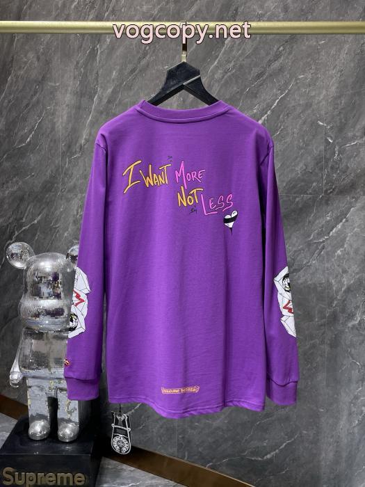 長袖Tシャツスーパー コピー 通販 優良素敵  流行フォルム 2026の定番アイテムCHROME HEARTS_0_2