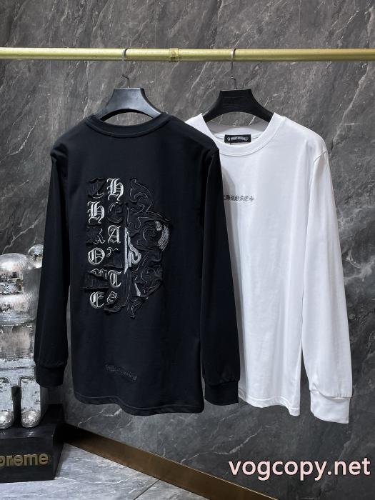 CHROME HEARTS超優秀 全国無料大人気 超人気美品長袖Tシャツブランド 通販 激安_0_3