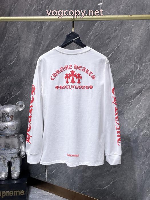 海外限定 話題の商品 お洒落度をアップさせる長袖Tシャツスーパー コピー ブランド 通販CHROME HEARTS_0_1