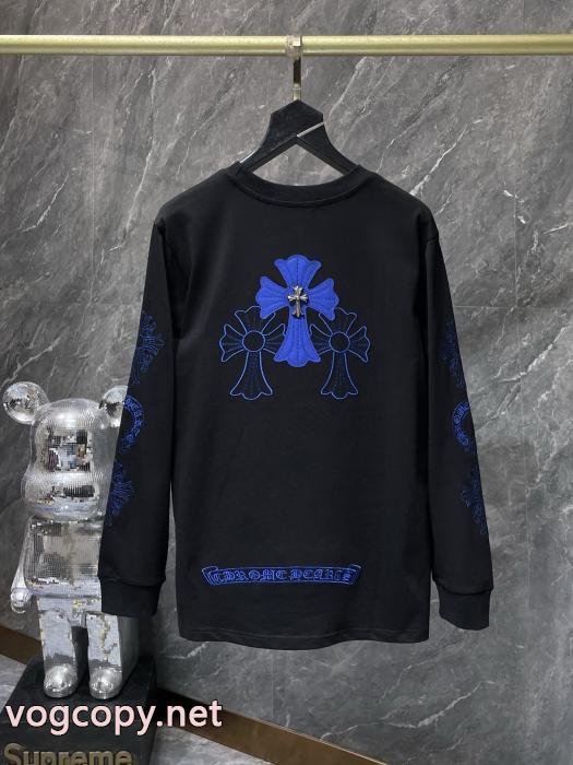 好評品 着回し力抜群大人気 新登場長袖Tシャツスーパー コピー メンズCHROME HEARTS_0_0