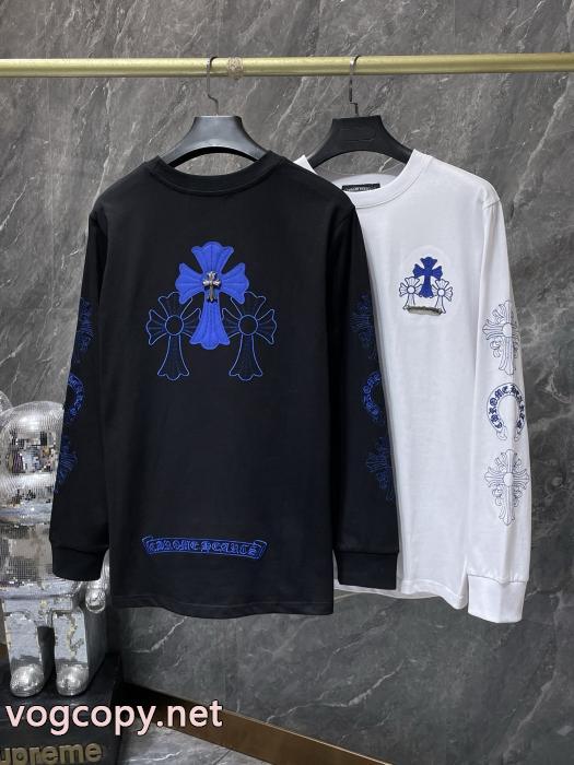 好評品 着回し力抜群大人気 新登場長袖Tシャツスーパー コピー メンズCHROME HEARTS_0_2