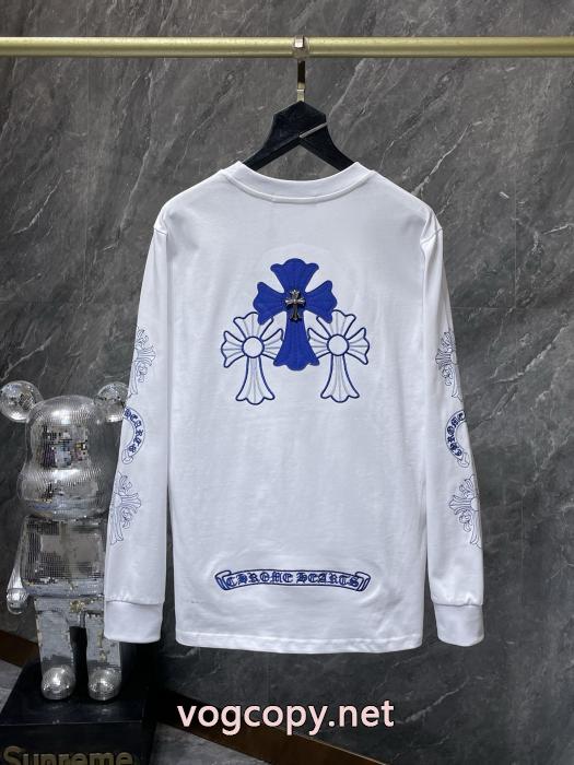 好評品 着回し力抜群大人気 新登場長袖Tシャツスーパー コピー メンズCHROME HEARTS_0_3