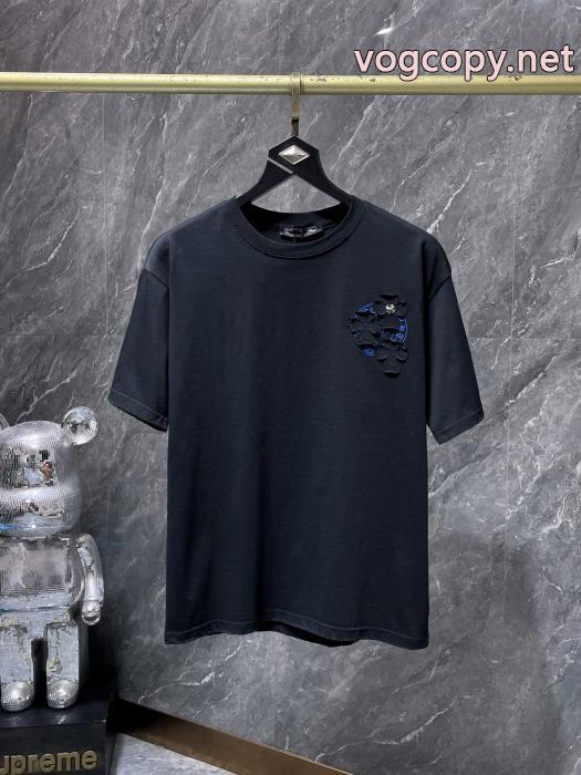 安定した質感 ポップ 2026人気新色が登場半袖TシャツCHROME HEARTSスーパー コピー メンズ_0_0