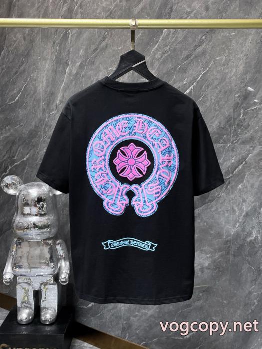 半袖Tシャツ人気アイドルオススメ 華やかな印象に 話題の新作到着ブランド スーパー コピー 店舗CHROME HEARTS_0_0