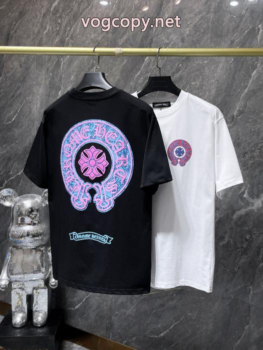 半袖Tシャツ人気アイドルオススメ 華やかな印象に 話題の新作到着ブランド スーパー コピー 店舗CHROME HEARTS_0_1