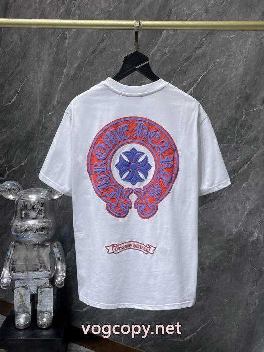 半袖Tシャツ人気アイドルオススメ 華やかな印象に 話題の新作到着ブランド スーパー コピー 店舗CHROME HEARTS_0_2