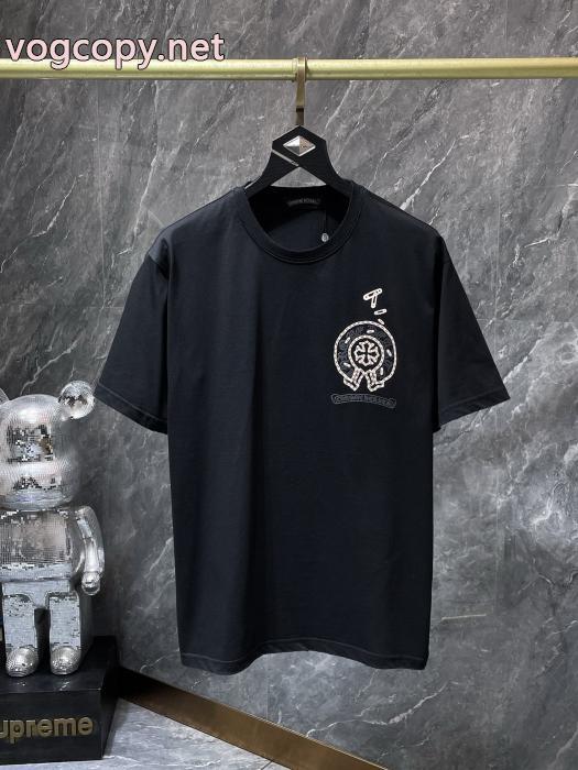 話題の新作 主役級アイテム 本季新作2026最新半袖TシャツCHROME HEARTSブランド コピー 品_0_0