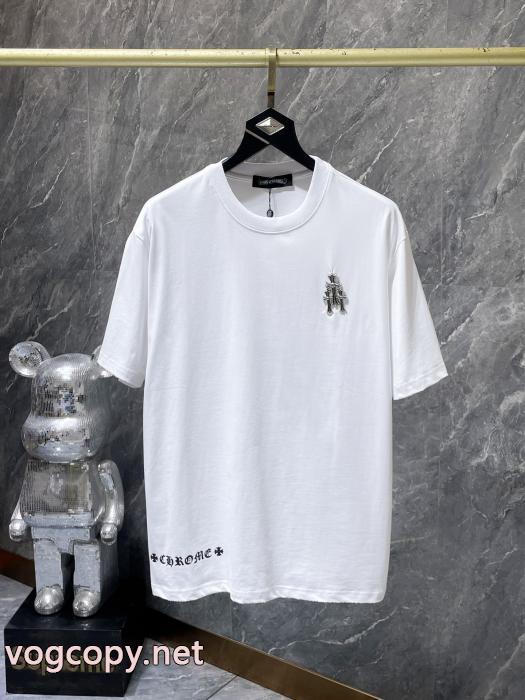 ポップ 先行入荷 国内即納偽 ブランド 販売CHROME HEARTS半袖Tシャツ_0_1