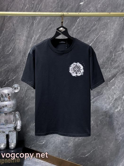 ブランド 通販CHROME HEARTS半袖Tシャツレビュー高い オシャレ 大注目　早い者勝ち_0_2