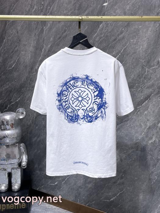 ブランド 通販CHROME HEARTS半袖Tシャツレビュー高い オシャレ 大注目　早い者勝ち_0_3