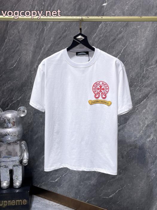 半袖Tシャツ通販 ブランドCHROME HEARTS注目される 魅力的 今年のトレンドのシルエット_0_0