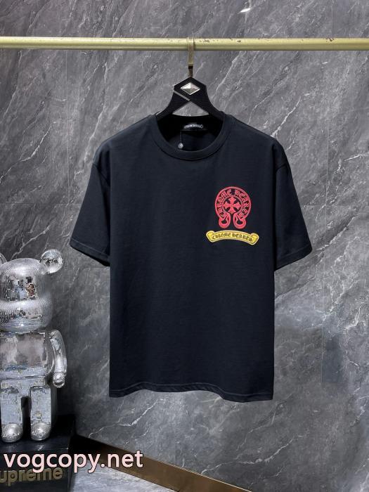 半袖Tシャツ通販 ブランドCHROME HEARTS注目される 魅力的 今年のトレンドのシルエット_0_1