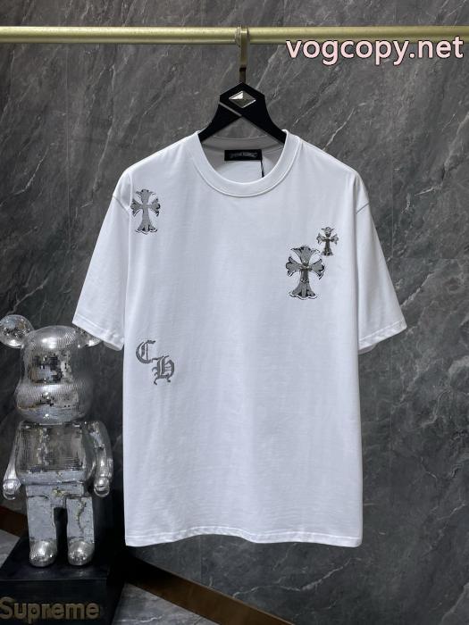 CHROME HEARTS半袖Tシャツ通販限定商品 定番モデル 素敵な夏の定番アイテム通販 ブランド_0_0