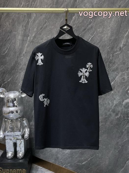 CHROME HEARTS半袖Tシャツ通販限定商品 定番モデル 素敵な夏の定番アイテム通販 ブランド_0_4