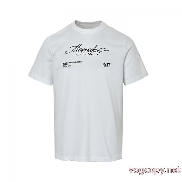 半袖Tシャツ高いセンス 毎シーズン人気が高い 新作限定 早い者勝ちブランド 品 激安 通販MONCLER_1_0