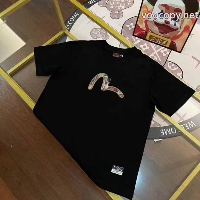 スーパー コピー 安心TシャツEVISU上品カジュアルな雰囲気に 若々しい雰囲気 20262026トレンドファッション新作._0_0